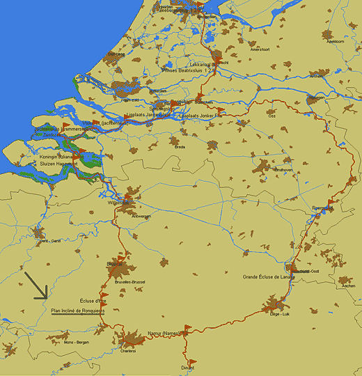 De jarige in vollLinks onder de bestemming