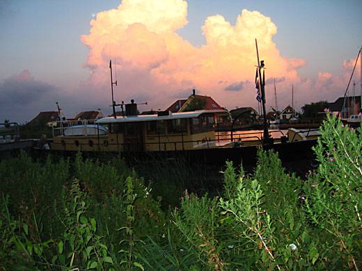Men denkt bij Warns al gauw aan de Slag bij Warns (1345), maar Warns heeft nog meer geschiedenis. In Warns stond ooit de stins van Jelmer Ottes Sytzama, en toen Douwe Geales Galema hier in 1490 ook een stins liet bouwen, ontstond er ruzie. Sytzama was namelijk een Schieringer en Galema was een Vetkoper. Het conflict werd pas beslecht toen Galema de stins van Sytzama liet afbreken.